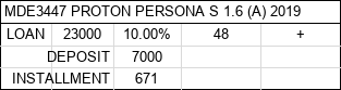 Harga dan bayaran MDE3447
