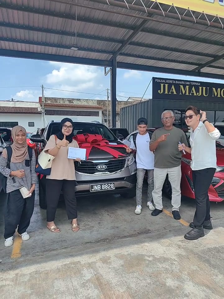 Penyerahan Kia Sportage 2.0 (A) 2012 kepada Cik Shyma